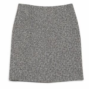Cleo Petites Grey Pencil Skirt Size 14P Knit Work Office Career Skirt
